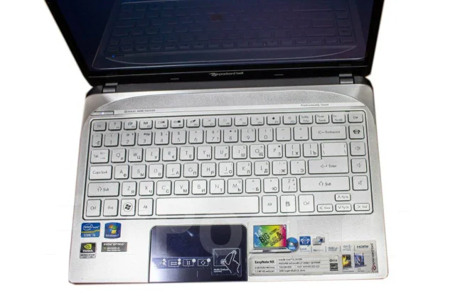 Packard Bell EasyNote NX69. 14", 2����, ��� 8 ��, ���� 240���, WiFi: 1, Bluetooth: 1, ����������� �� 2��. ����