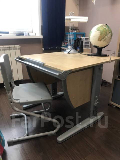 Стол детский со стулом регулируемый рост растущая парта Дэми - Мебель ...