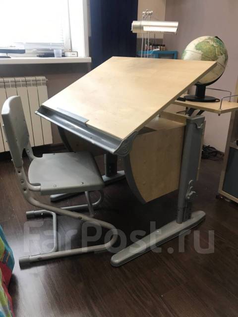 Стол детский со стулом регулируемый рост растущая парта Дэми - Мебель ...