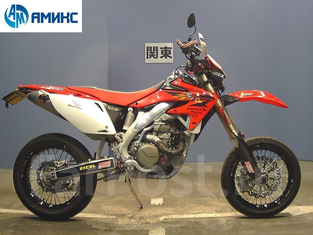 Honda CRF 450 мотард