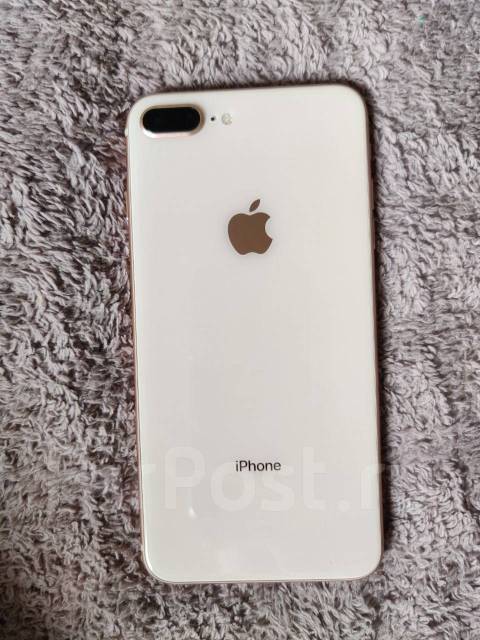 Apple iPhone 8 plus + наушники AirPods, 64 гб, 5.50", моноблок, белый ...