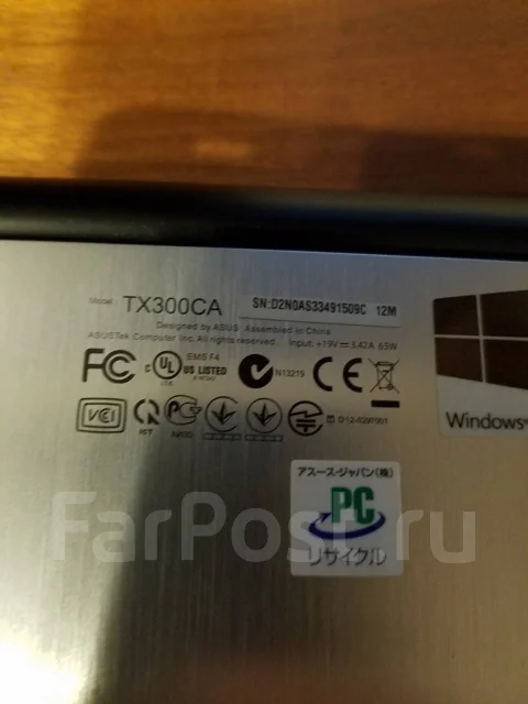 Asus Transformer Book TX300CA. 13", ��� 4 ��, ���� 650���, WiFi: 1, Bluetooth: 1 ����