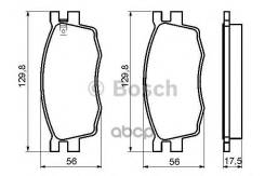 Колодки Тормозные Дисковые Bosch арт. 0986494139 в Симферополе Колодки Тормозные Дисковые Bosch арт. 0986494139