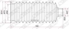 Пыльник Рулевой Рейки Toyota Land Cruiser/Lexus Lx470 98-07 Lh=Rh Sat арт. ST-45535-60010, левый/правый в Санкт-Петербурге Пыльник Рулевой Рейки Toyota Land Cruiser/Lexus Lx470 98-07 Lh=Rh Sat арт. ST-45535-60010, левый/правый