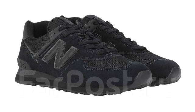 new balance 574 classic triple black