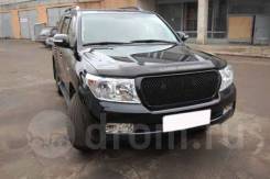 Решётка Toyota Land Cruiser 200 08-15 г стиль Bentley черная во Владивостоке Решетка радиатора. Toyota Land Cruiser, GRJ200, J200, URJ200, URJ202, URJ202W, UZJ200, UZJ200W, VDJ200 1GRFE, 1URFE, 1VDFTV, 3URFE
