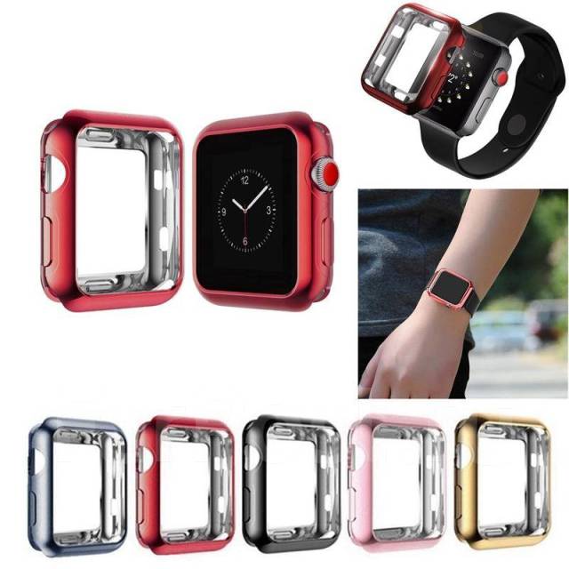 Как снять чехол с эппл вотч пластиковый Чехол корпус для Apple Watch, 38,40,42,44mm. Разные Цвета.istyle, новый, в налич