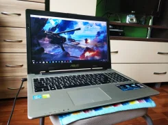 Asus K56CB-XO198H. 15.6", ��� 16 ��, ���� 500���, WiFi: 1, Bluetooth: 1, ����������� �� 3��. ����