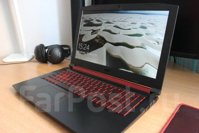 Acer Nitro 5 AN515-51. 15.6", 1,8����, ��� 64 �� � ������, ���� 500���, WiFi: 1, Bluetooth: 1, ����������� �� 12��. ����