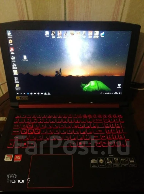 Acer Nitro 5. 15", 2,8����, ��� 8 ��, ���� 1 000���, WiFi: 1, Bluetooth: 1, ����������� �� 4��. ����