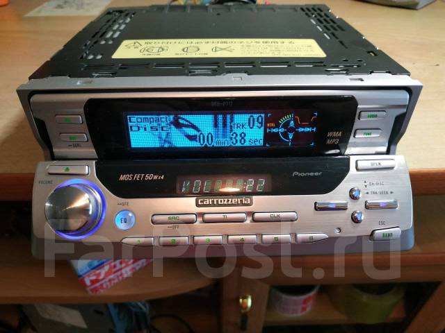 Процессорный Pioneer Carrozzeria DEH-P717, 1 DIN — 178x50 мм, б/у