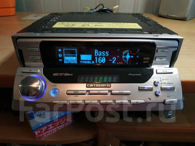 Процессорный Pioneer Carrozzeria DEH-P717, 1 DIN — 178x50 мм, б/у