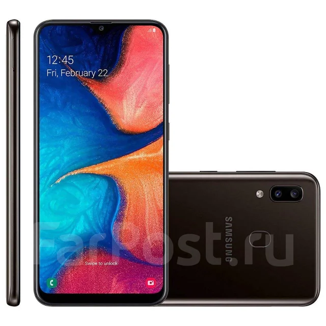Samsung Galaxy A20. �����, 32 ��, ������, 3G, 4G LTE, Dual-SIM. ��� ����� �� ������������ ����
