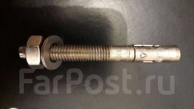 Анкер - болт с гайкой М10-90 А2 из нержавеющей стали, в наличии. Цена ...