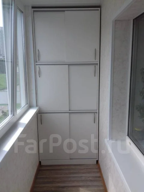 Шкаф на балкон, лоджию, новый, под заказ. Цена: 25 000₽ во Владивостоке