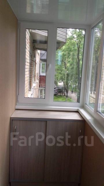 Шкаф на балкон, лоджию, новый, под заказ. Цена: 25 000₽ во Владивостоке