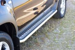 Пороги Эстонец Renault Duster / Nissan Terrano в Новосибирске Накладка на порог. Nissan Terrano, D10 Renault Duster, HSA, HSM F4R, H4M, K4M, K9K