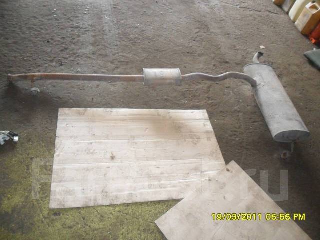 Глушитель Nissan Qashqai J10, шт Nissan Qashqai J10 MR20DE купить в ...