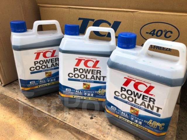 Антифриз TCL Power Coolant -40C синий, Япония, длительного действия 2л ...