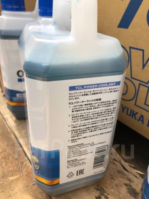 Антифриз TCL Power Coolant -40C синий, Япония, длительного действия 2л ...