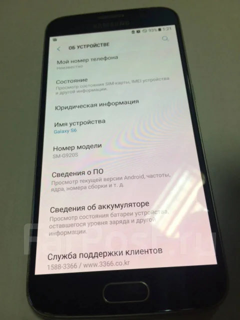 Samsung Galaxy S6. �/�, �����, 3G, 4G LTE, Dual-SIM, ����������, NFC ����