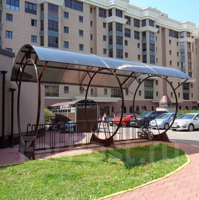 Велопарковка, навес для велосипеда во Владивостоке