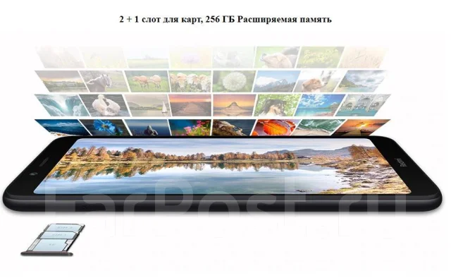 Xiaomi Redmi 7A. �����, ������, 3G, 4G LTE, Dual-SIM ����