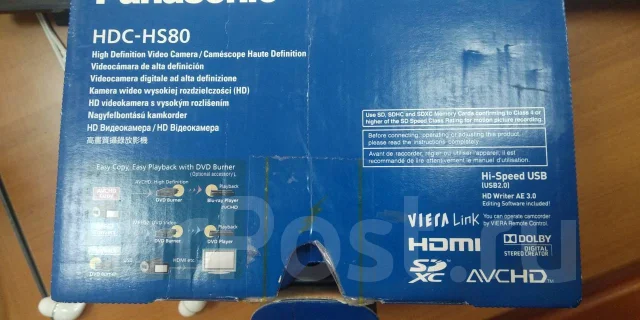 Panasonic HDC-HS80. � ���������� ����