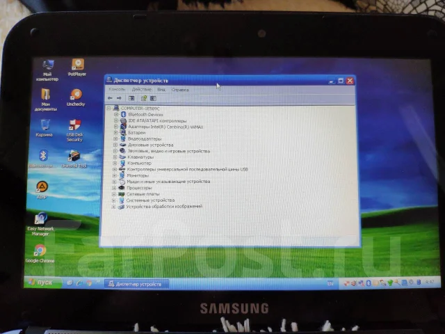 Samsung NP-N310. 10.1", 1,6����, ��� 2048 ��, ���� 500���, WiFi: 1, Bluetooth: 1, ����������� �� 3��. ����