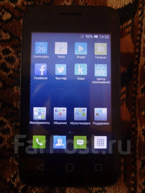 Alcatel Pixi 3 3.5 4009D. �/�, �����, 3G, Dual-SIM ����