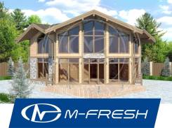 M-fresh Queen (Готовый проект каркасного дома с витражами! ) в Анадыре M-fresh Queen (Готовый проект каркасного дома с витражами! ). 100-200 кв. м., 2 этажа, 5 комнат, каркас
