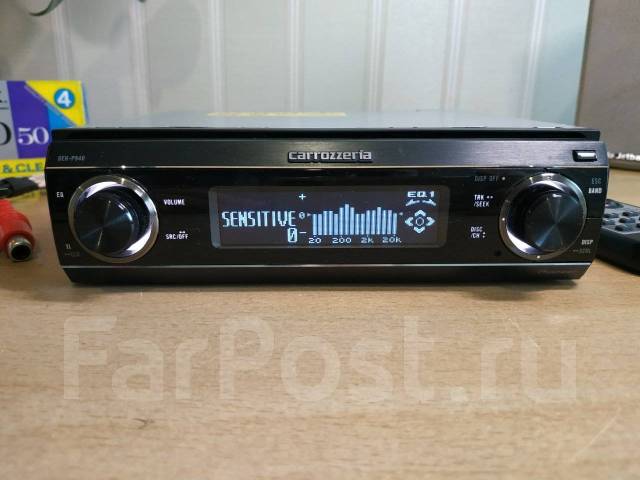 Процессорный Pioneer Carrozzeria DEH-P940 CD MP3 WMA, 1 DIN