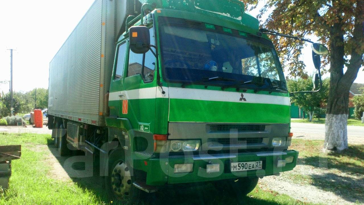 Грузовики в краснодарском крае. Mitsubishi Fuso 1993. Митсубиси Фусо рефрижератор.