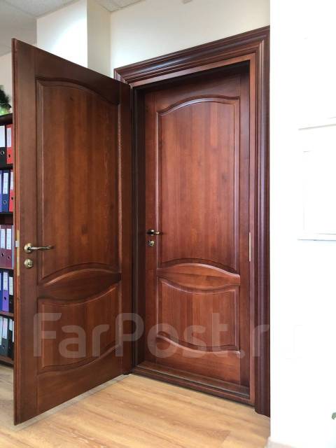 Двери межкомнатные из массива дерева. Нестандартные размеры, новый, под ...