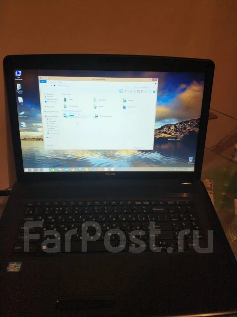 DNS Home 0164785. 17.3", 2,5����, ��� 8 ��, ���� 232���, WiFi: 1, Bluetooth: 1, ����������� �� 12��. ����