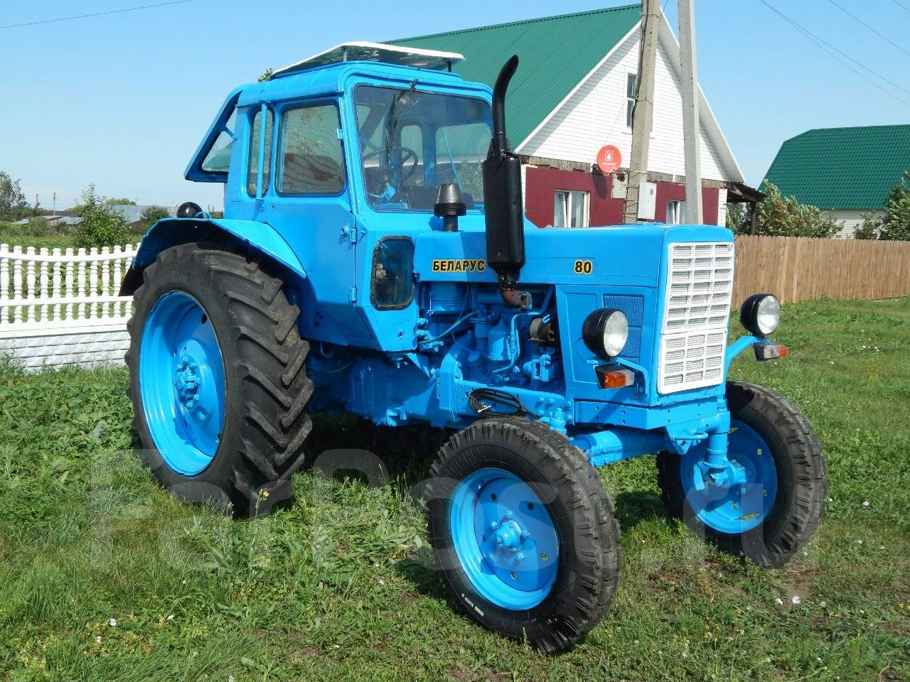 Купить трактор в башкирии свежие. Трактор МТЗ-80 Б/У. Трактор МТЗ 80 бу. Трактор 80 КВТ. Синий трактор МТЗ 80.
