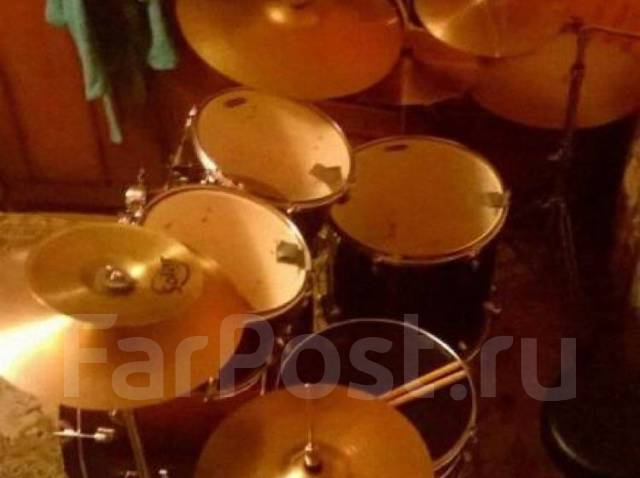 Ударная установка, б/у, в наличии. Цена: 31 000? в Хабаровске