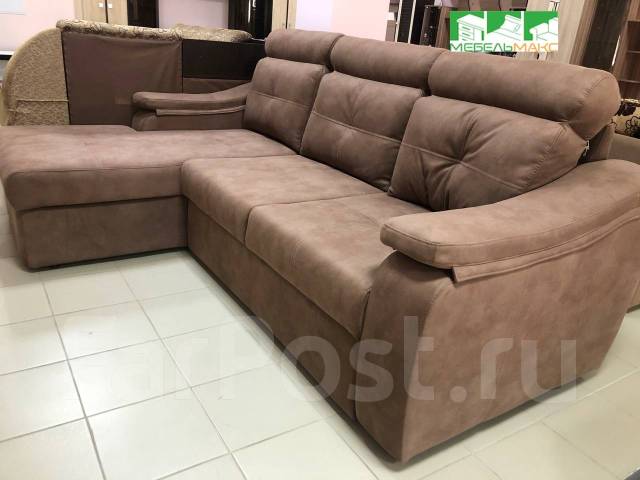 Угловой диван-кровать №249 от MebelMax. Выбери любой свой цвет, дельфин ...
