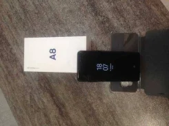 Samsung Galaxy A8 2018. �/�, 32 ��, ������, 4G LTE, Dual-SIM, ����������, NFC