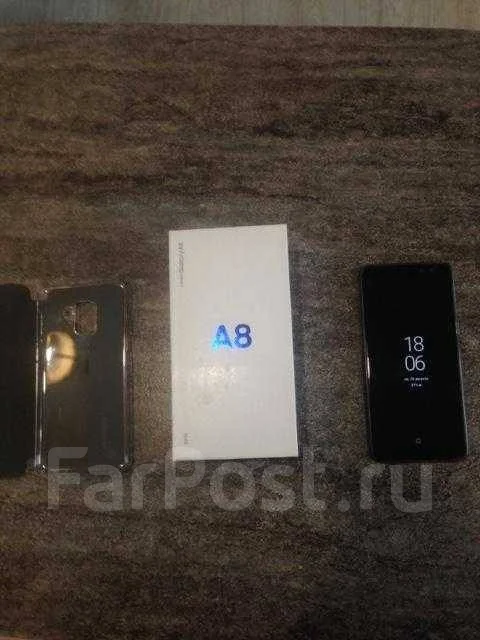 Samsung Galaxy A8 2018. �/�, ������, 4G LTE, Dual-SIM, ����������, NFC ����