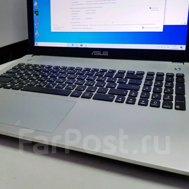 Asus N56VB. 15.6", 3,4����, ��� 8 ��, ���� 997���, WiFi: 1, Bluetooth: 1 ����