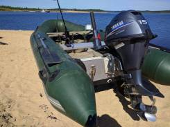 Лодка с мотором в Благовещенске Suzumar. 2011 год, длина 3,80 м., двигатель подвесной, 15,00 л.с., бензин