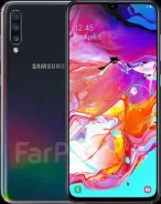 Samsung Galaxy A70. �����, 128 ��, ������, 3G, 4G LTE, Dual-SIM, NFC