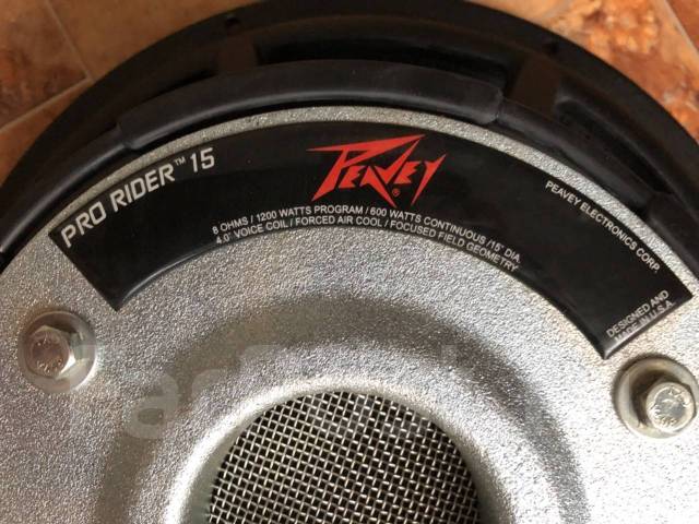 4-полосная акустическая система Peavey QW3F + саб QW118 - Звуковое и ...