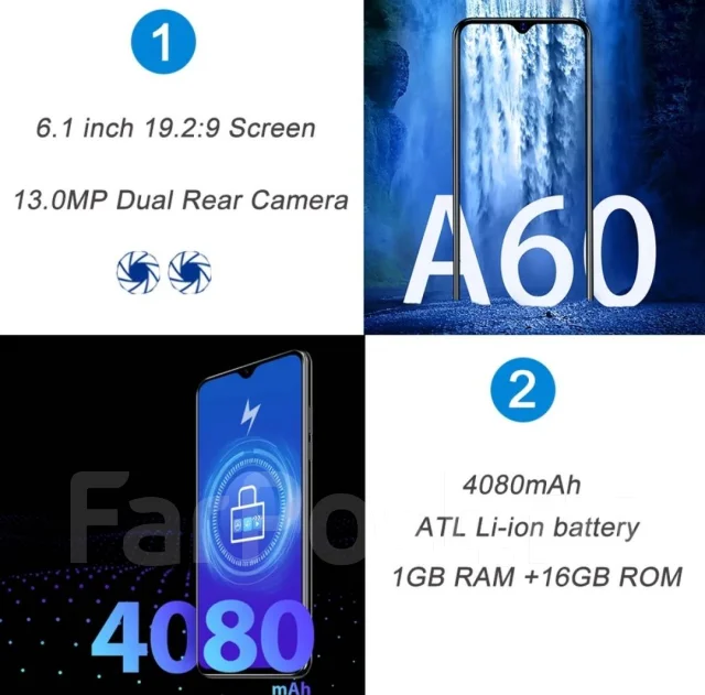Blackview A60. �����, �����, Dual-SIM ����