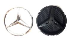 Звезда на решетку Mercedes-Benz хром 18,5 см. в Москве Звезда на решетку Mercedes-Benz хром 18,5 см.