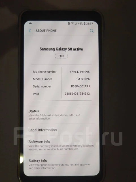 Samsung Galaxy S8 Active. �/�, ���������� ����