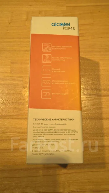 Alcatel POP 4S 5095Y. �/�, �������, 3G, 4G LTE, NFC ����
