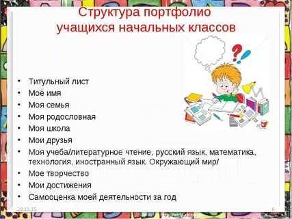 Портфолио планы на будущее