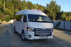 Аренда микроавтобусов строго с водителем в Зее Toyota Hiace. С водителем